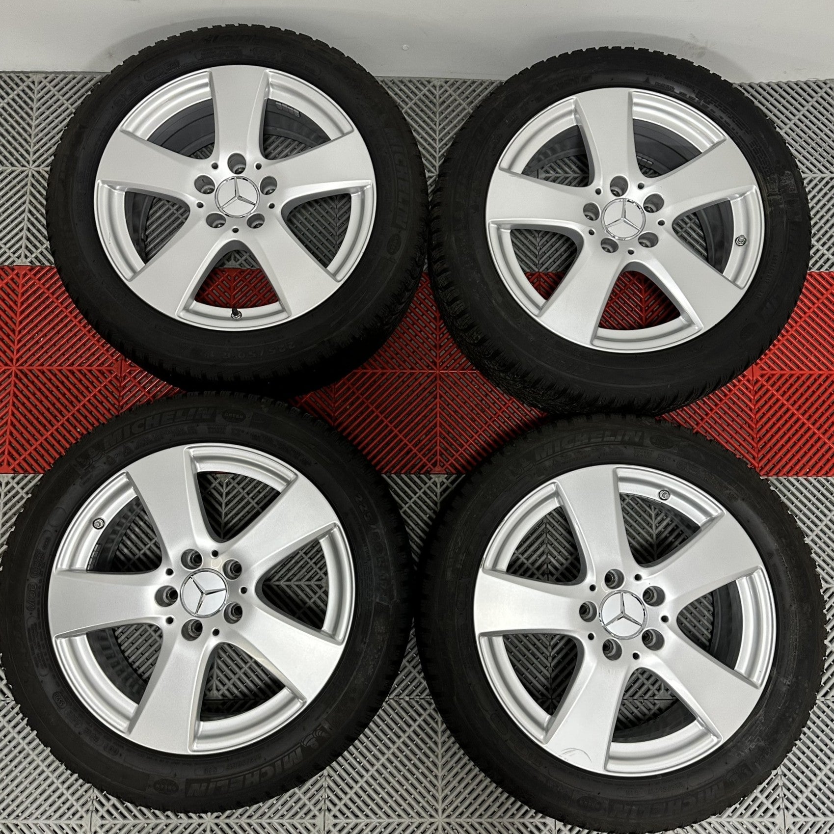 ❄️Jante Mercedes C Class W205 R17 anv iarna 225/50 R17