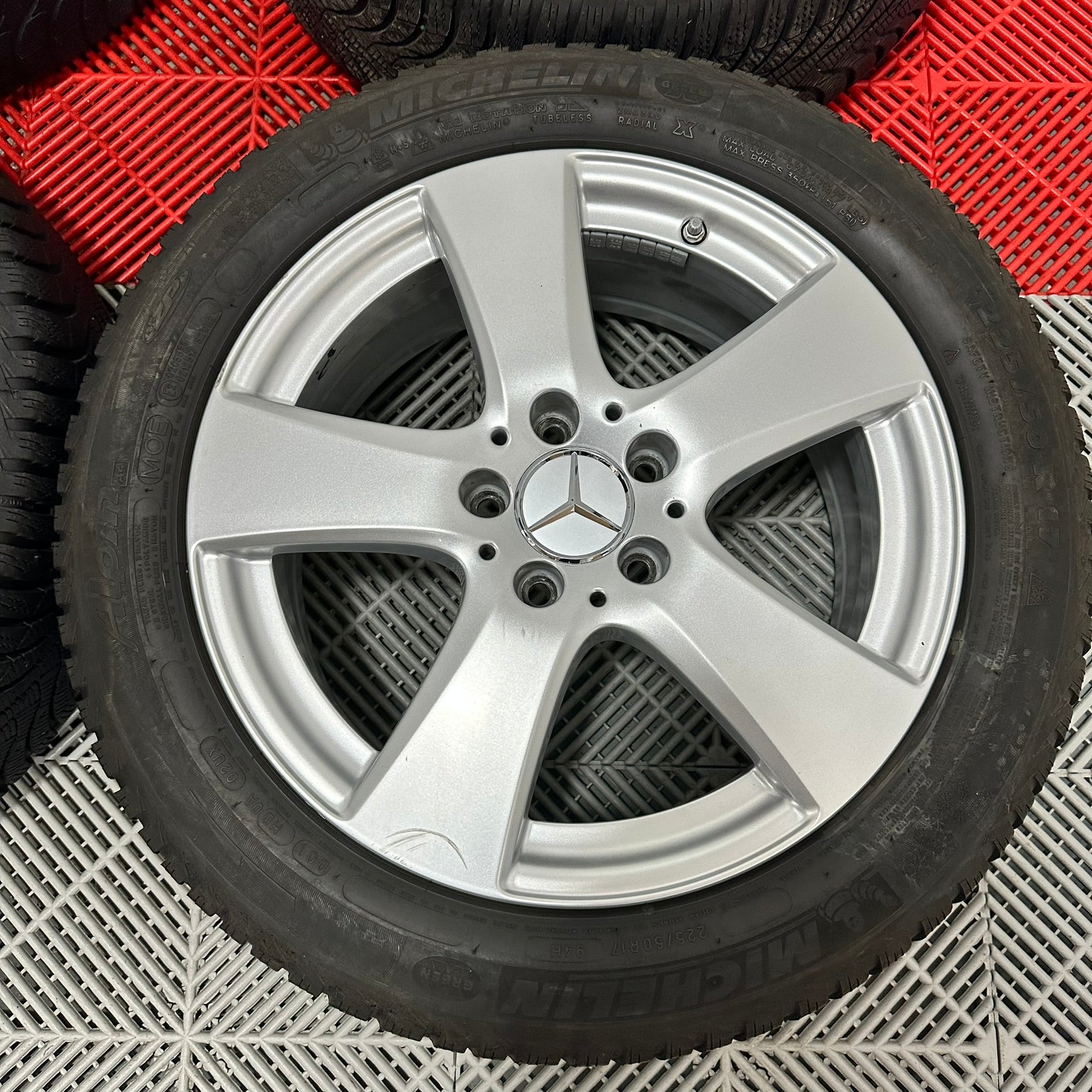 ❄️Jante Mercedes C Class W205 R17 anv iarna 225/50 R17
