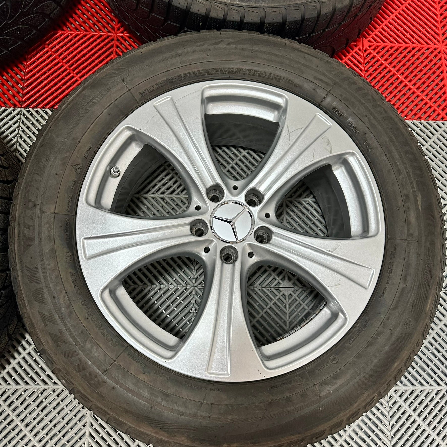 ❄️Jante Mercedes GLC R18 W253 anv iarna 235/60 R18