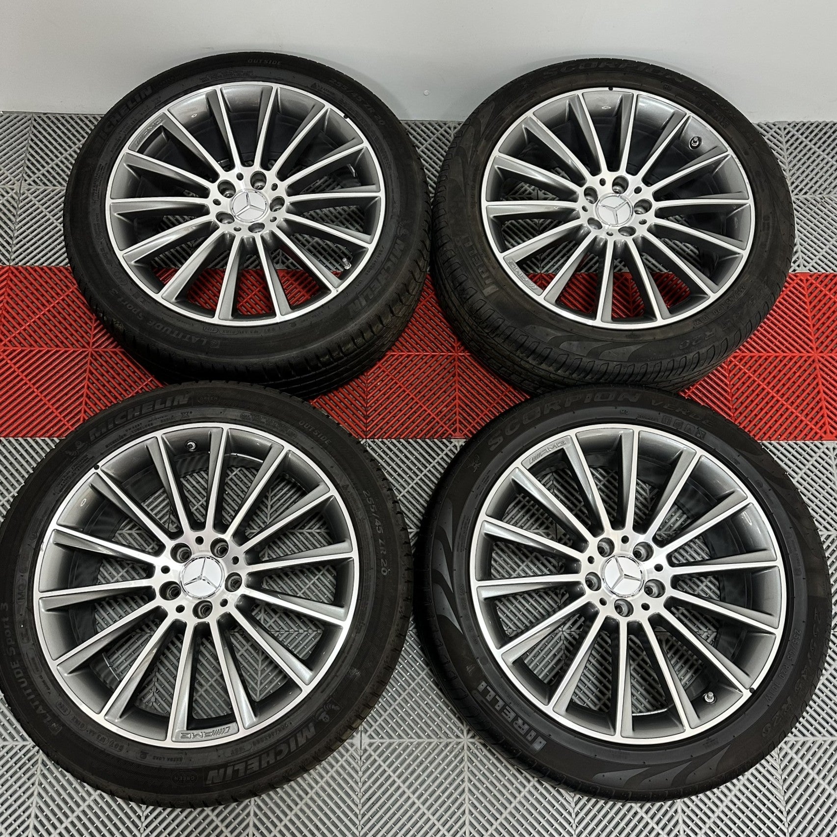 ☀️Jante Mercedes GLC AMG R20 W253 anv vara 255/45 R20