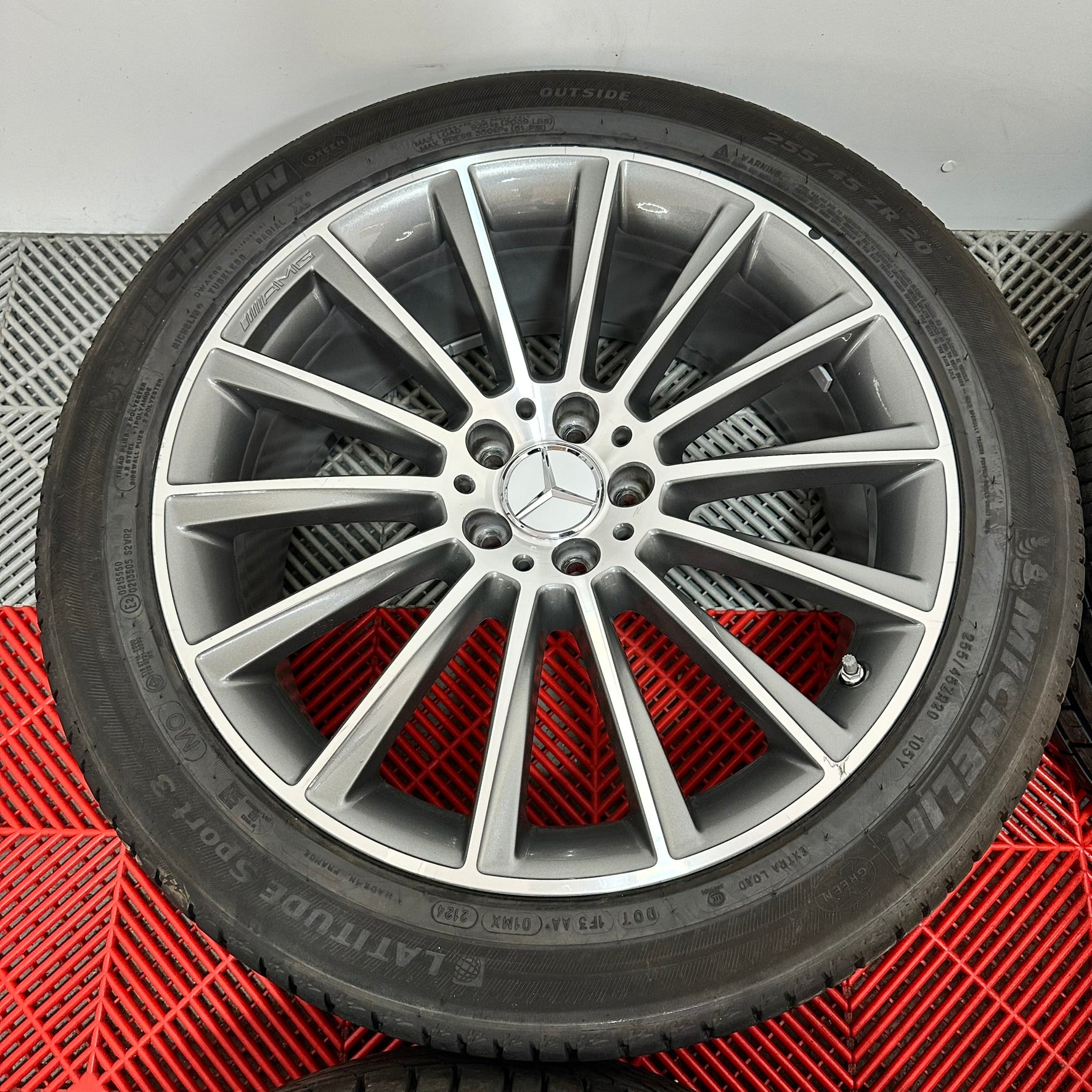 ☀️Jante Mercedes GLC AMG R20 W253 anv vara 255/45 R20