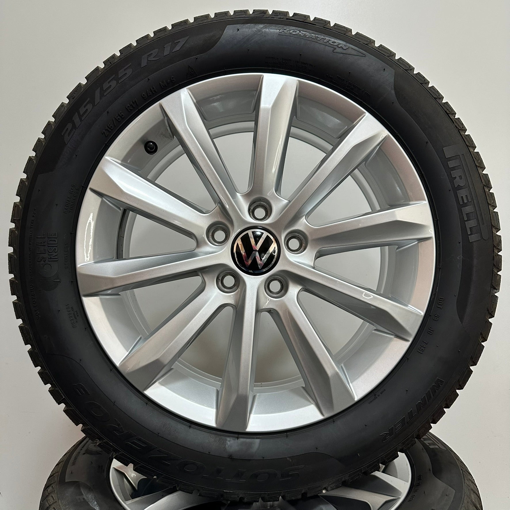 ❄️Set jante VW R17 Passat T-Roc Touran "Helsinki" anv iarna 215/55 R17