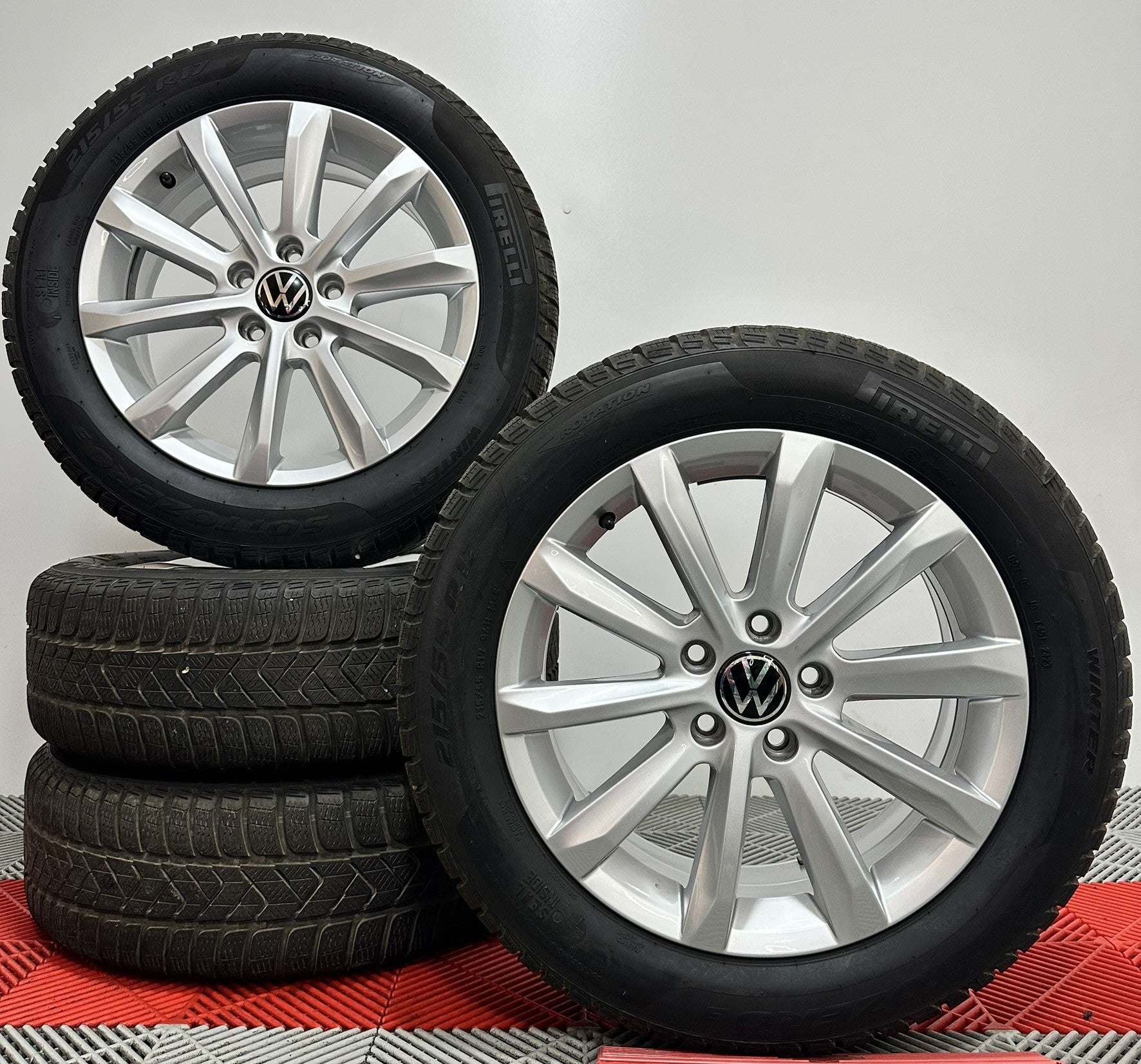 ❄️Set jante VW R17 Passat T-Roc Touran "Helsinki" anv iarna 215/55 R17