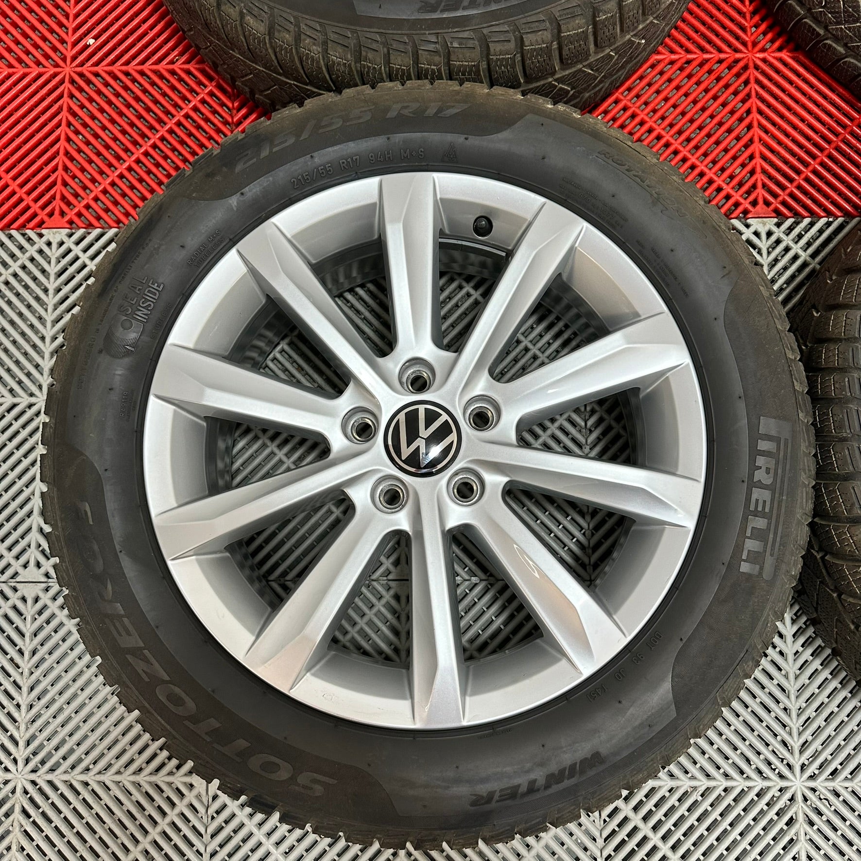 ❄️Set jante VW R17 Passat T-Roc Touran "Helsinki" anv iarna 215/55 R17