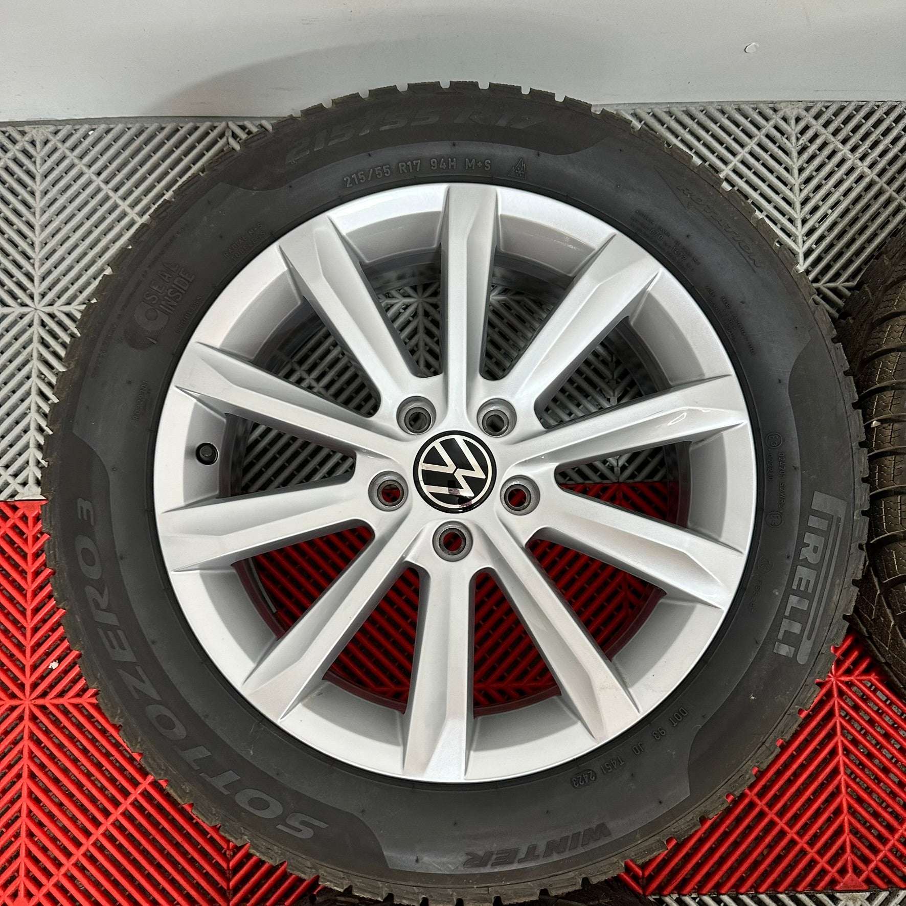 ❄️Set jante VW R17 Passat T-Roc Touran "Helsinki" anv iarna 215/55 R17