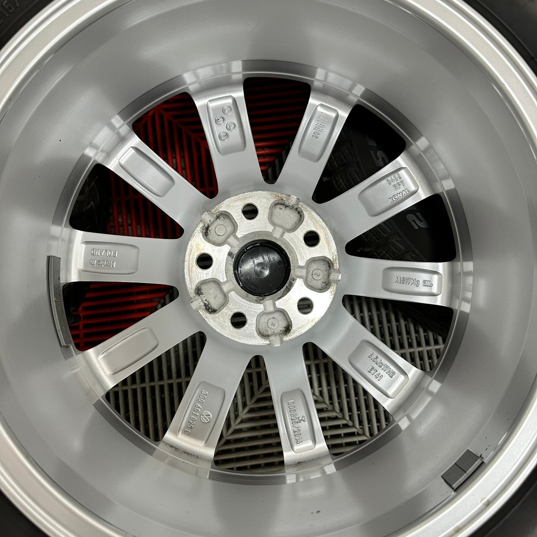 ❄️Set jante VW R17 Passat T-Roc Touran "Helsinki" anv iarna 215/55 R17