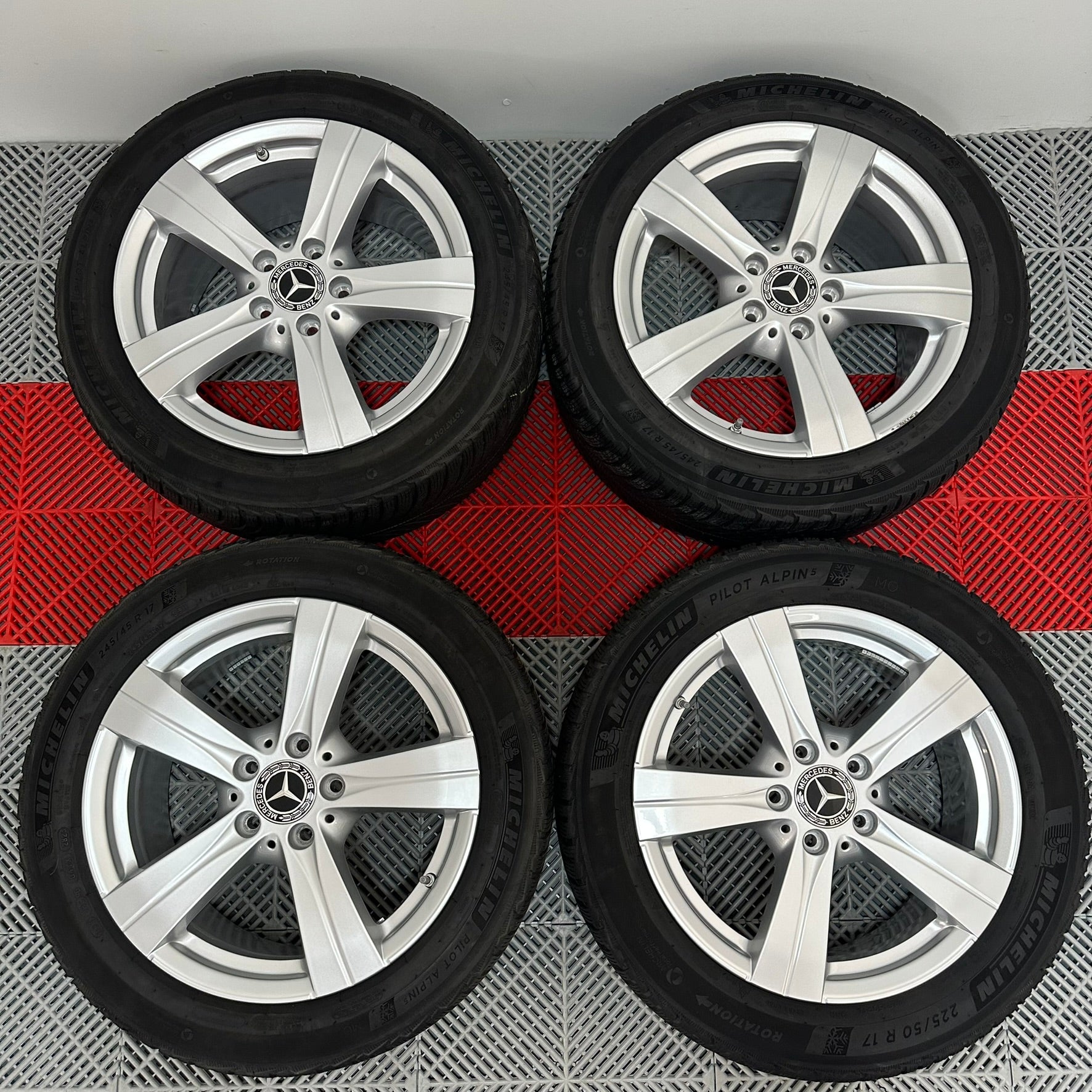 ❄️Jante Mercedes C Class W206 R17 anv iarna 225/50 R17 & 245/45 R17