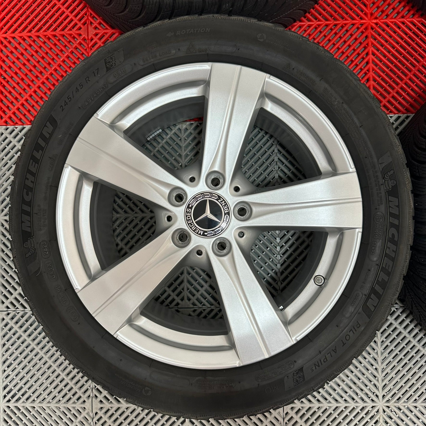❄️Jante Mercedes C Class W206 R17 anv iarna 225/50 R17 & 245/45 R17