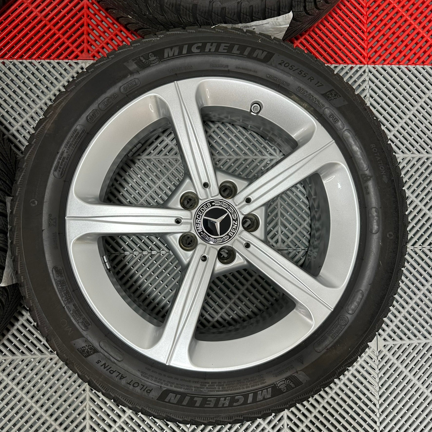 ❄️Jante Mercedes CLA A B Class R17 anv iarna 205/55 R17