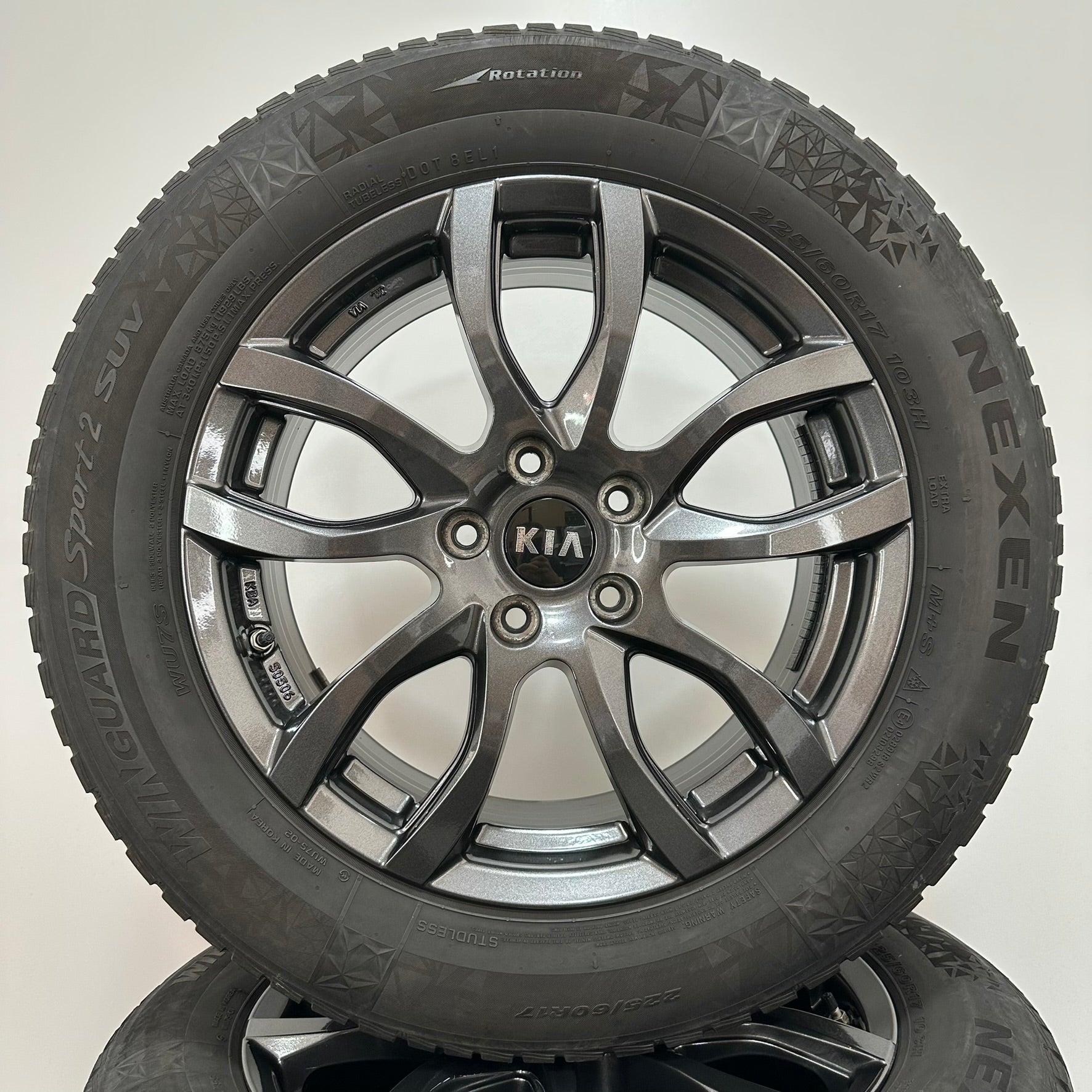 ❄️Jante Kia Sportage QL R17 anv iarna 225/60 R17