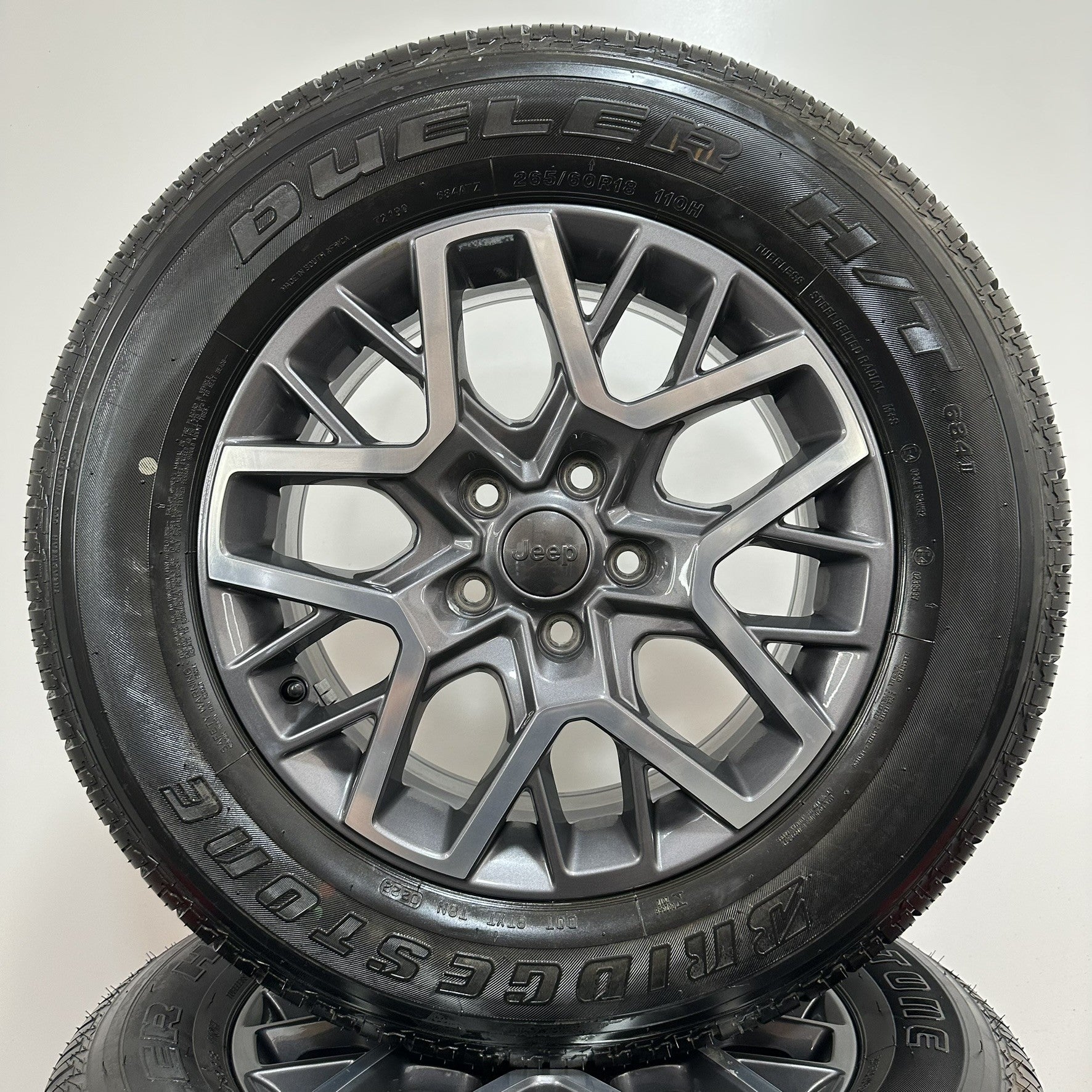 ☀️Jante Jeep Grand Cherokee R18 anv vara 265/60 R18