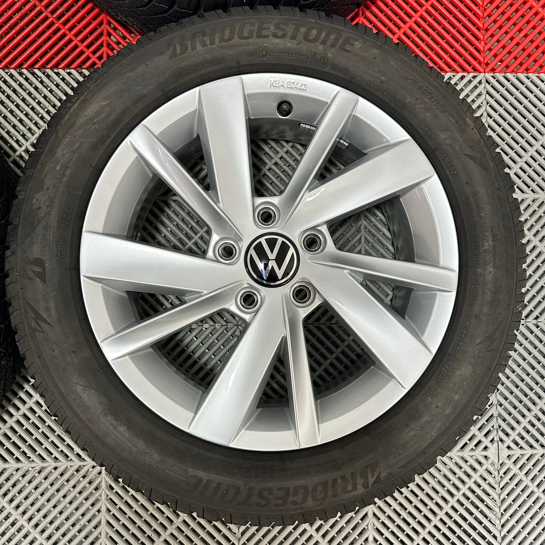 ❄️Jante VW Golf VIII "Gavia" R16 anv iarna 205/55 R16