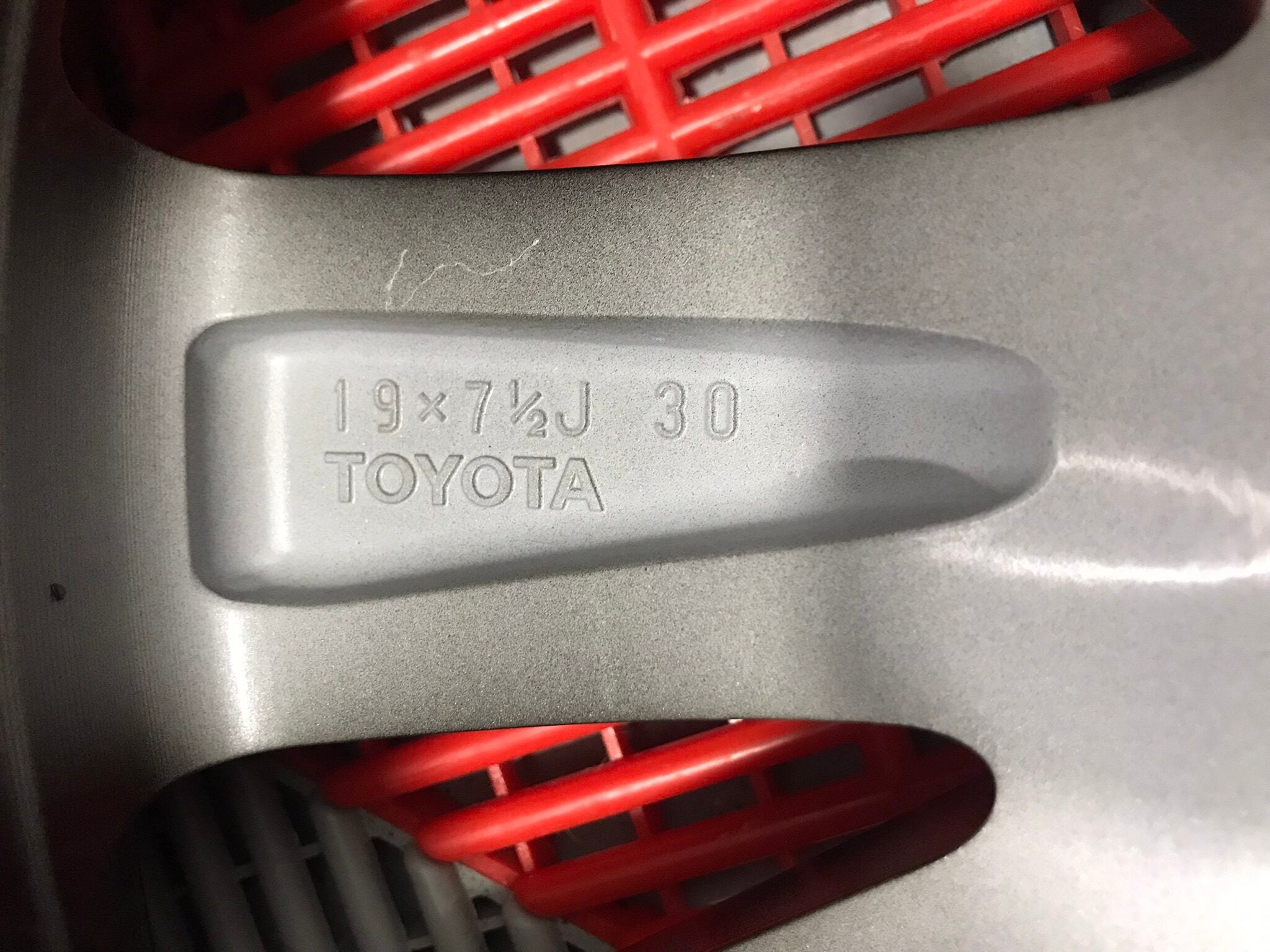 Janta Toyota Highlander R19  7.5Jx19 ET30 Lexus RX roata rezerva