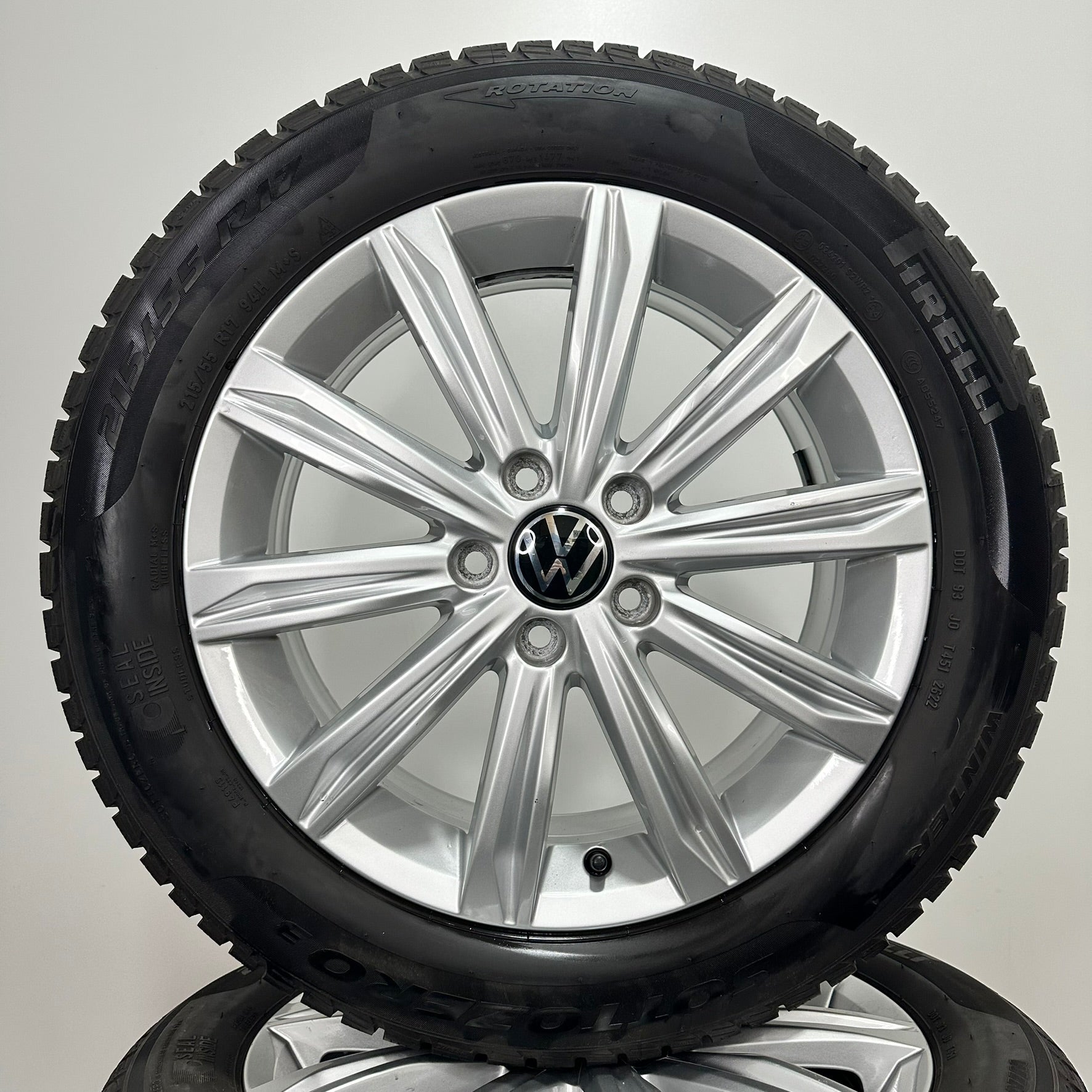 ❄️Jante VW Passat Touran T Roc "Stockholm" iarna 215 55 17