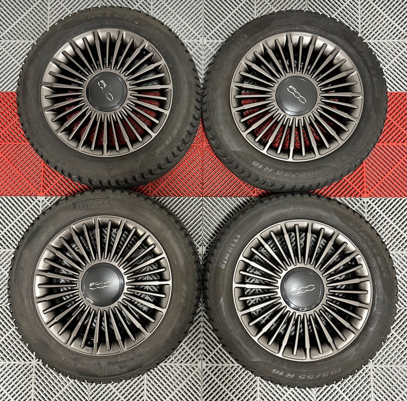 ❄️Jante Fiat 500e R16 anv iarna195/55 R16