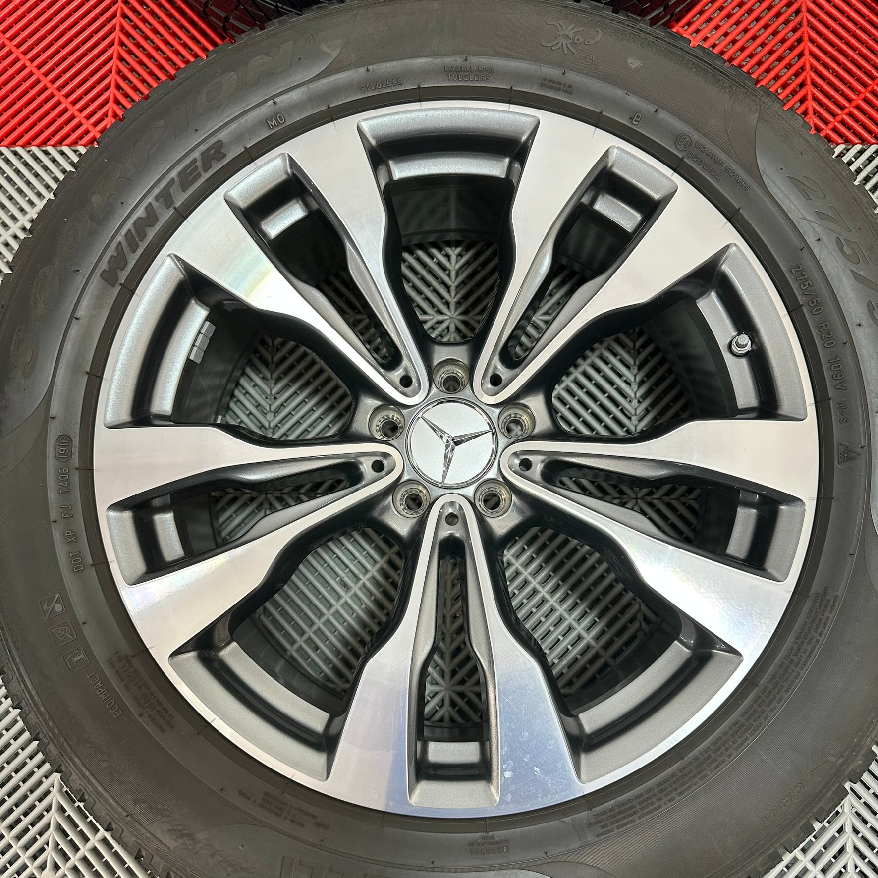 ❄️Jante Mercedes GLE R20 W166 iarna 275 50 20