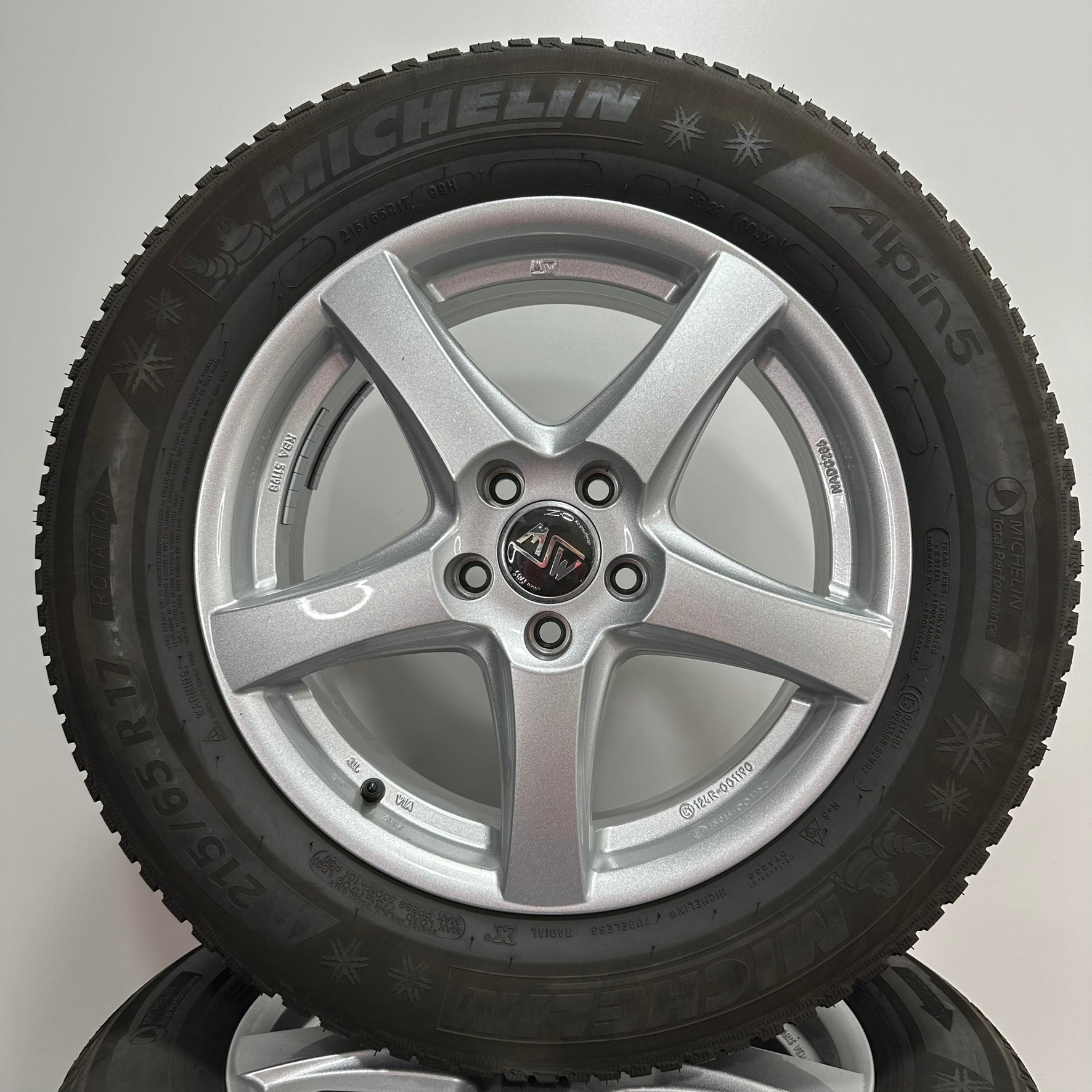 ❄️Jante VW Tiguan Skoda Kodiaq Seat Tarraco iarna 215 65 17