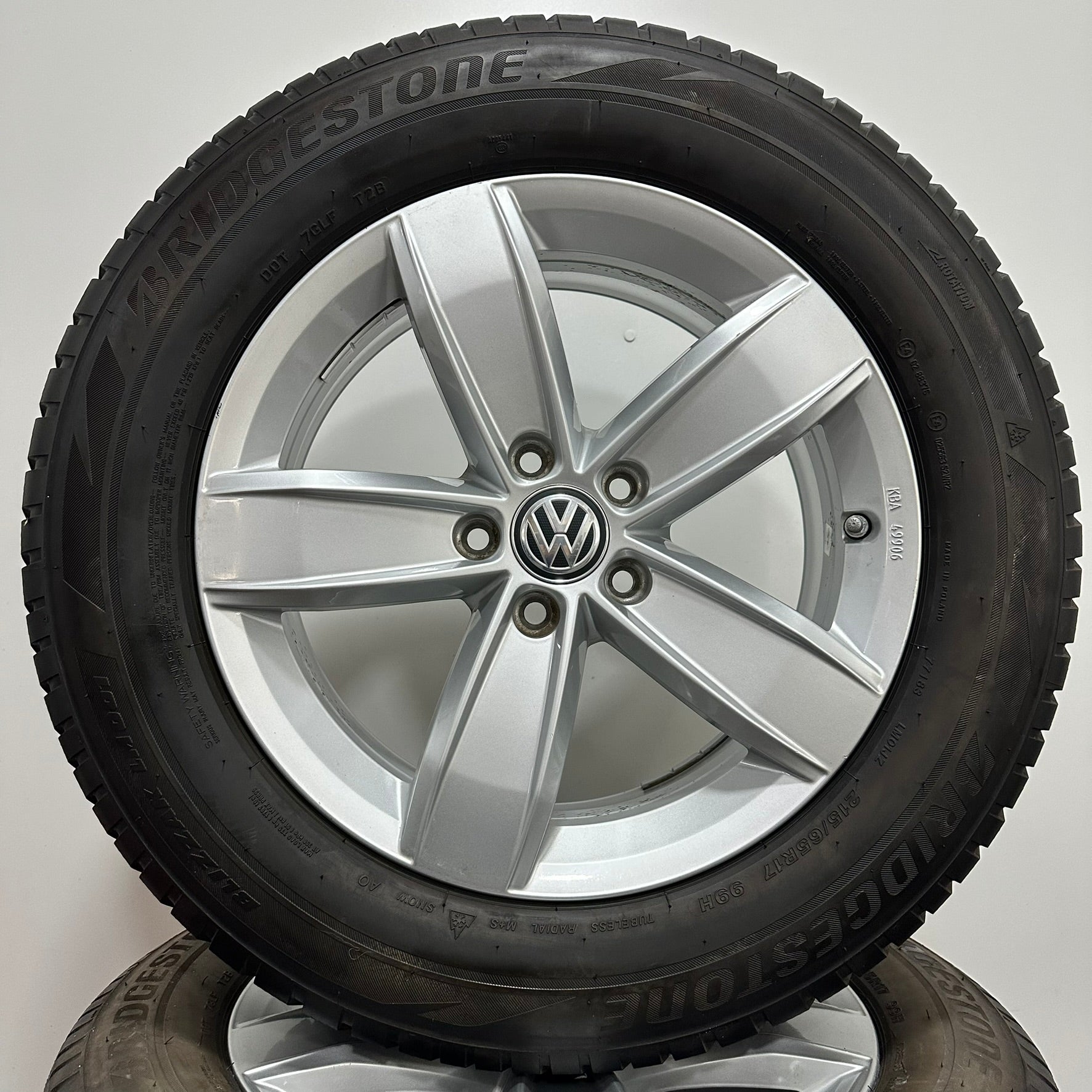 ❄️Jante VW Tiguan R17 anv iarna 215 65 R17